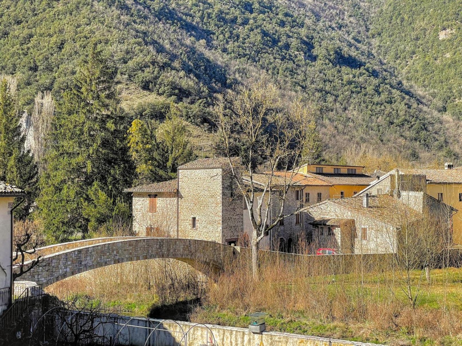 Garden House Villa Cerreto di Spoleto Bagian luar foto